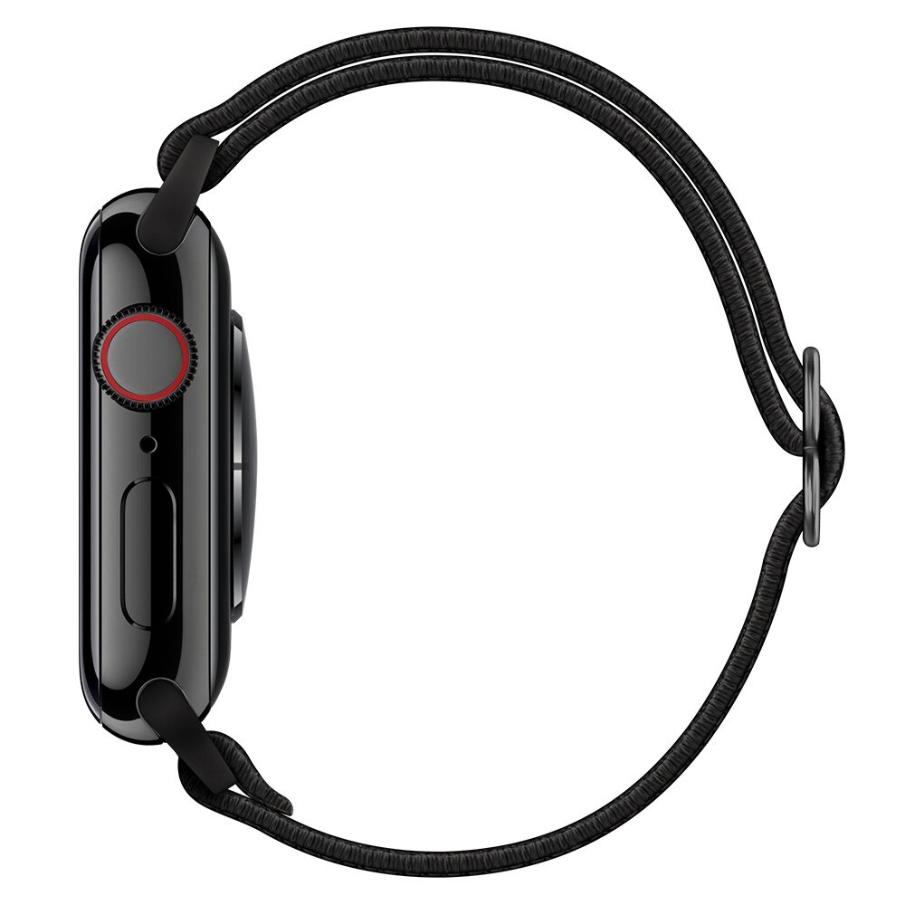 Nailonranneke Apple Watch Series 8 41mm Musta
