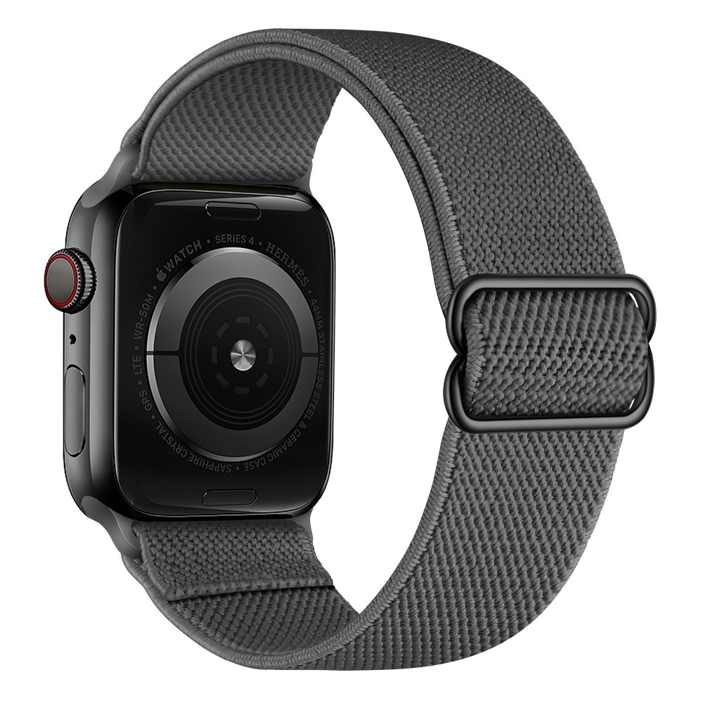 Nailonranneke Apple Watch 41mm Series 8 harmaa