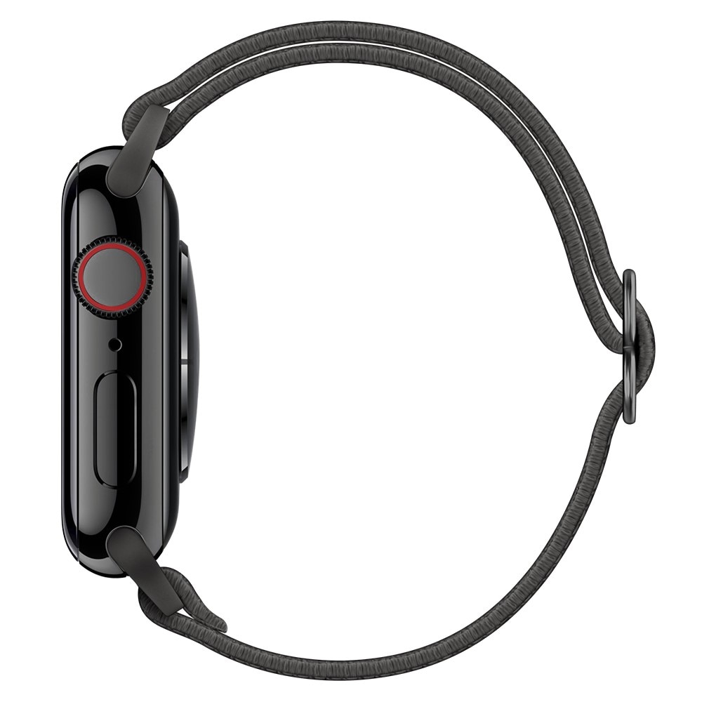 Nailonranneke Apple Watch 41mm Series 8 harmaa