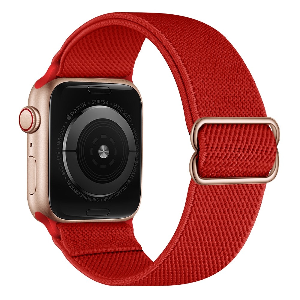 Nailonranneke Apple Watch 41mm Series 7 punainen