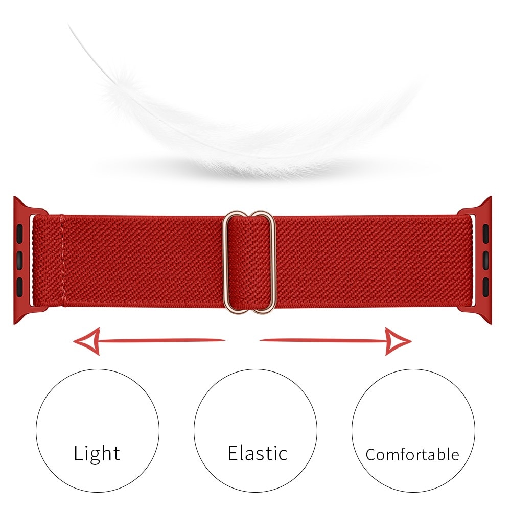 Nailonranneke Apple Watch 40mm punainen