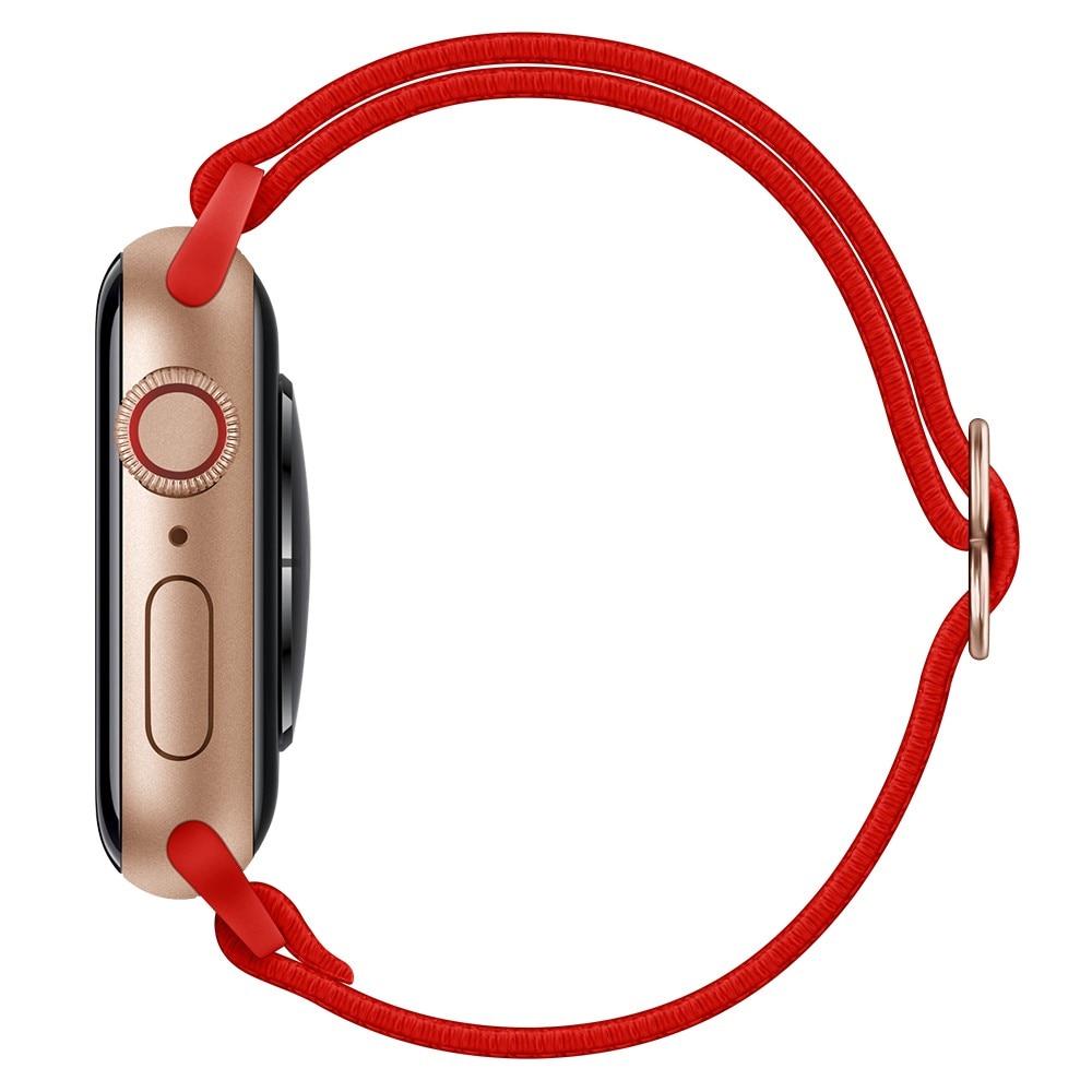 Nailonranneke Apple Watch SE 44mm punainen