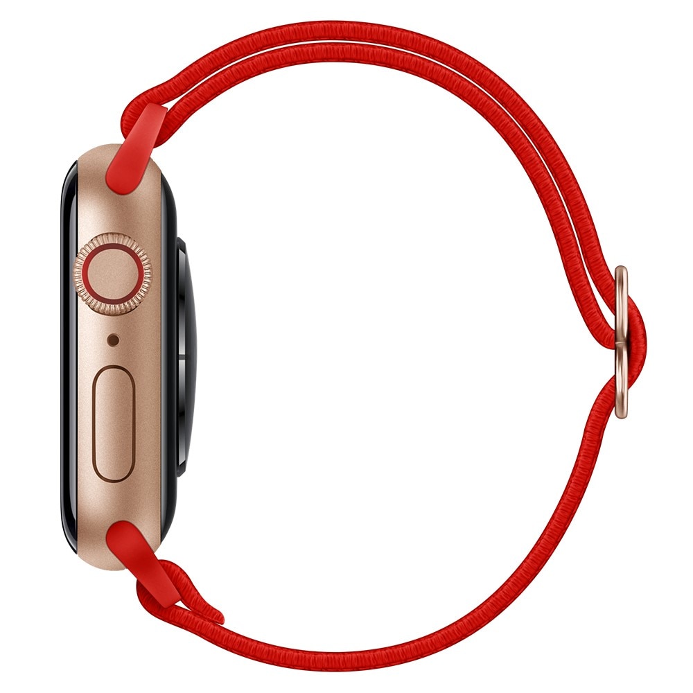 Nailonranneke Apple Watch 41mm Series 7 punainen