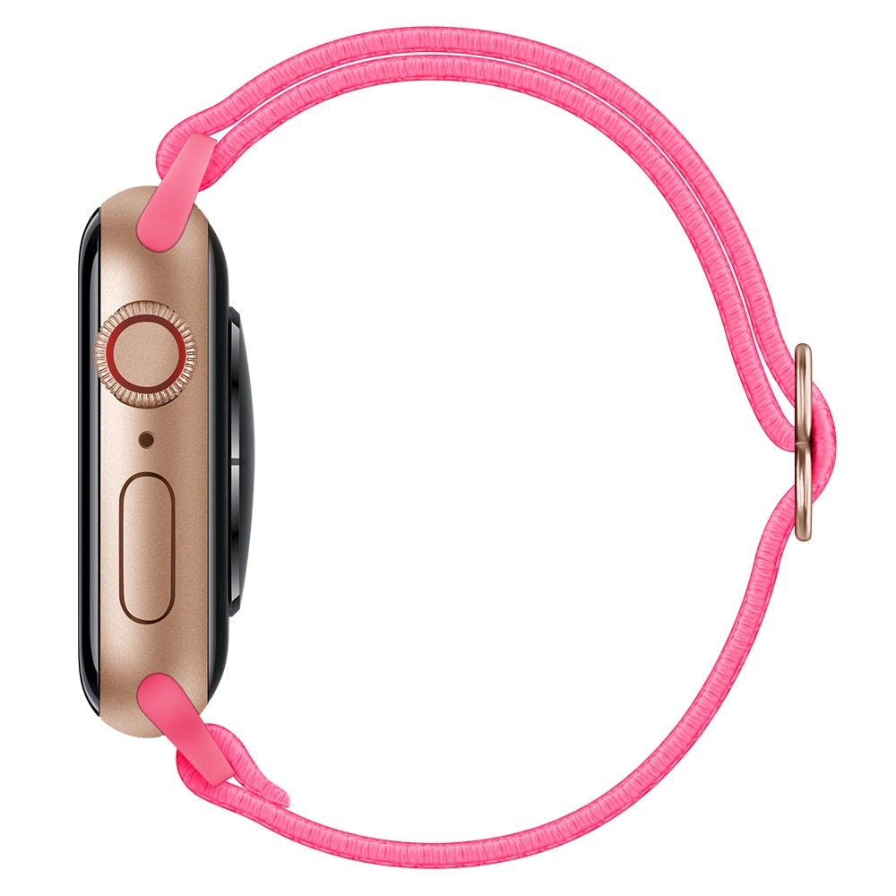 Nailonranneke Apple Watch SE 40mm Vaaleanpunainen