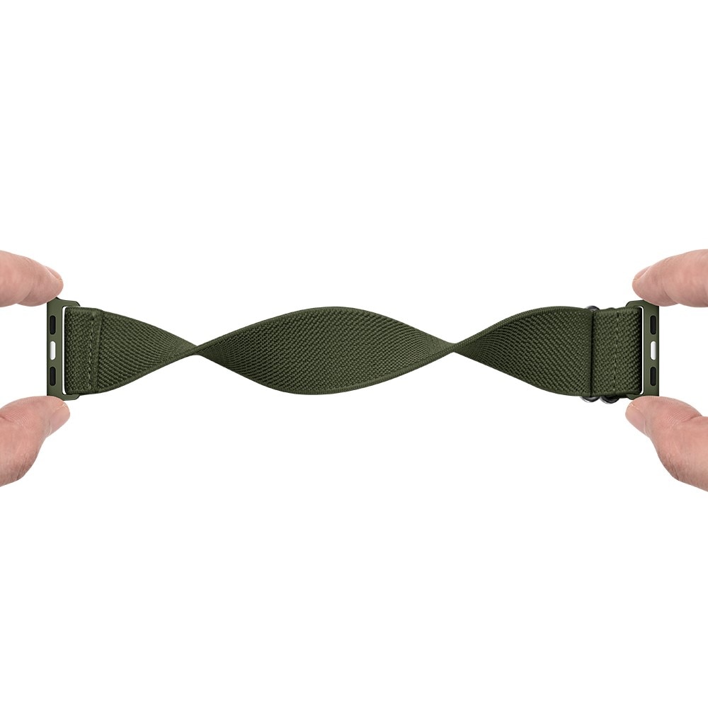Nailonranneke Apple Watch Series 1-3 42mm Vihreä