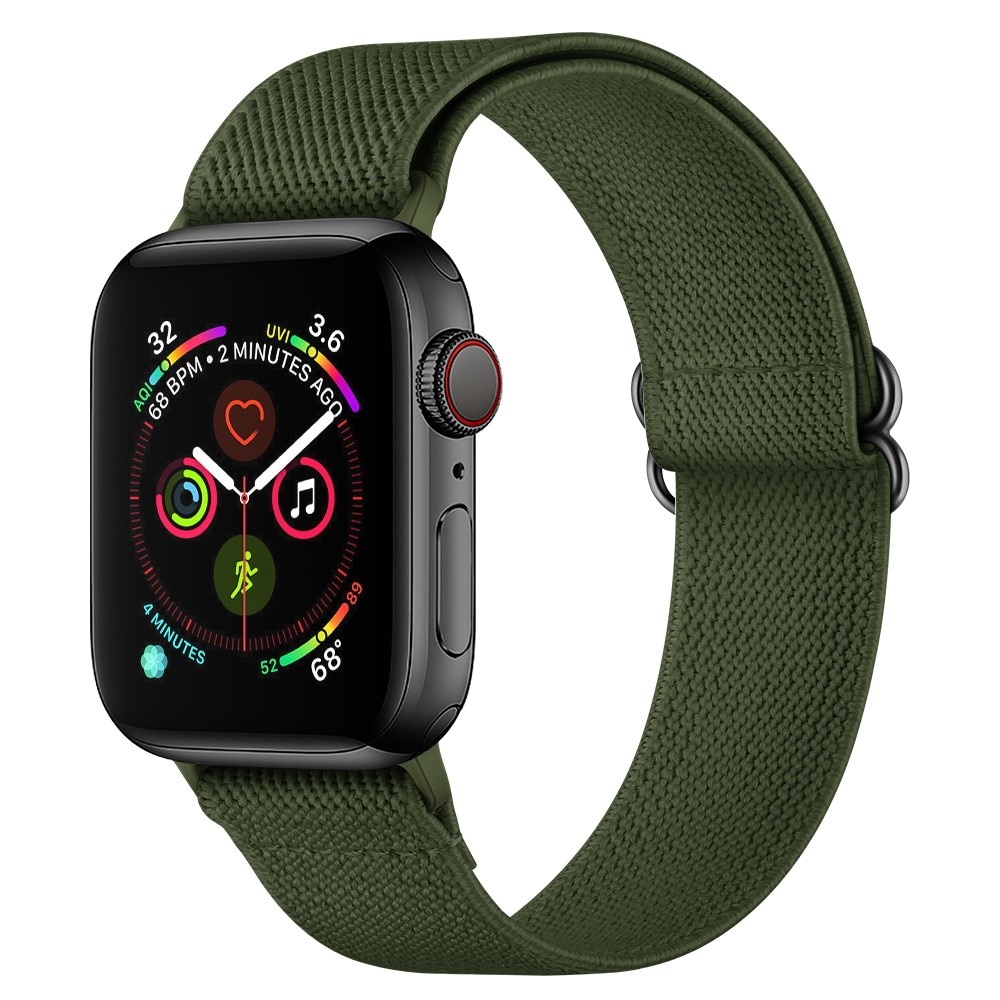 Nailonranneke Apple Watch SE 44mm vihreä