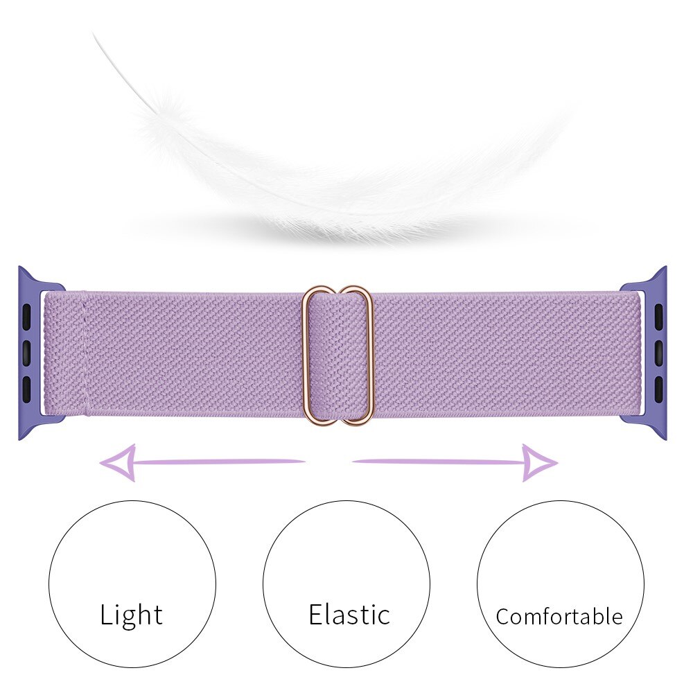 Nailonranneke Apple Watch Ultra 49mm 2nd Gen Liila