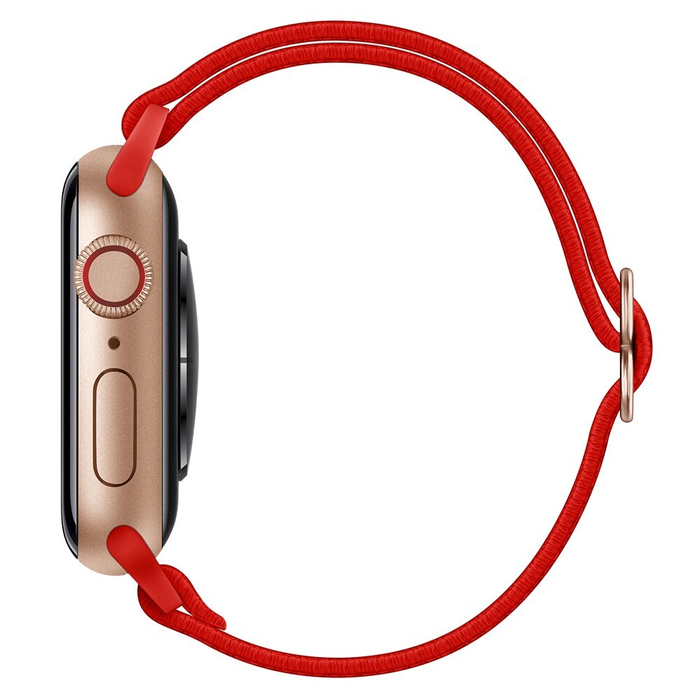 Nailonranneke Apple Watch Series 8 45mm Punainen