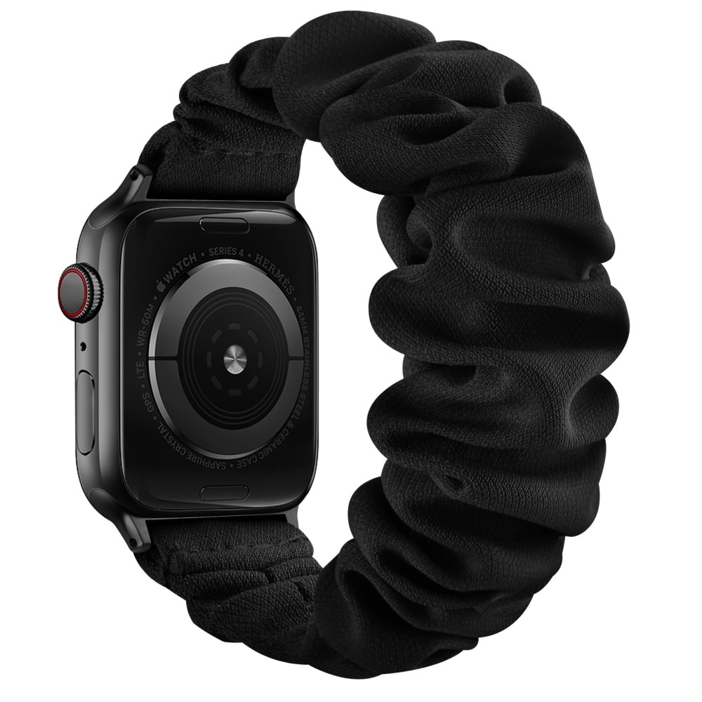 Apple Watch 41mm Series 9 Scrunchie Ranneke dusty musta