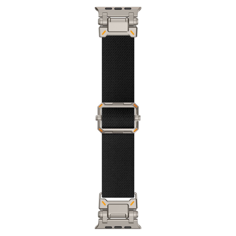Endure Flex Nylon Strap Apple Watch Ultra 49mm 1st Gen Musta/titan