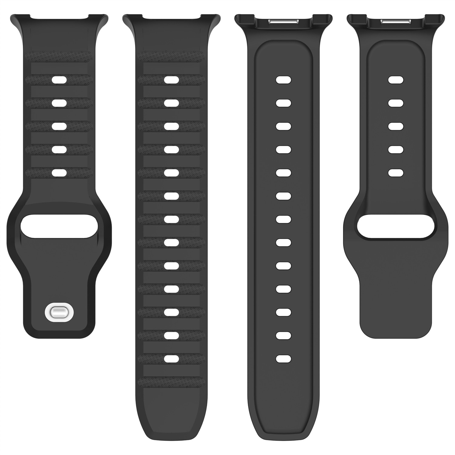 Silikoniranneke Samsung Galaxy Watch 8 40mm Musta