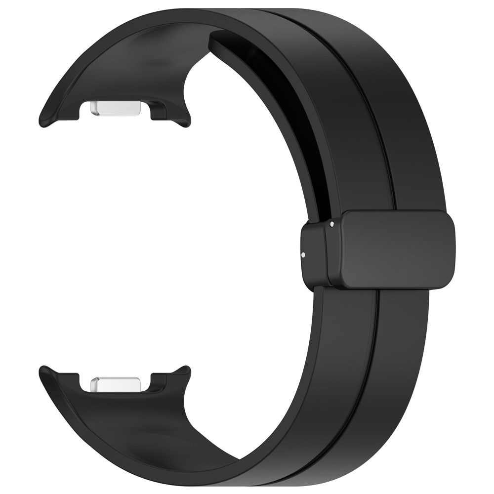 Silikoniranneke Samsung Galaxy Watch 8 44mm Musta