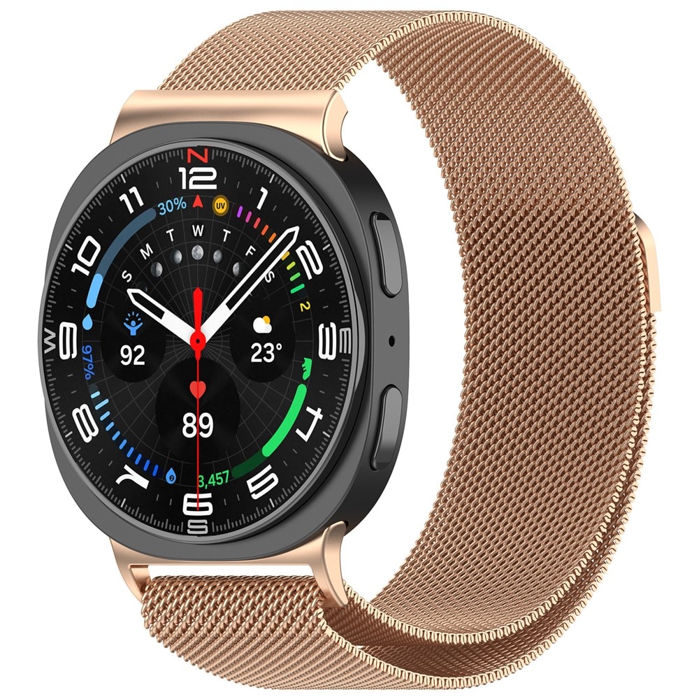 Ranneke Milanese Samsung Galaxy Watch 8 Classic Ruusukulta
