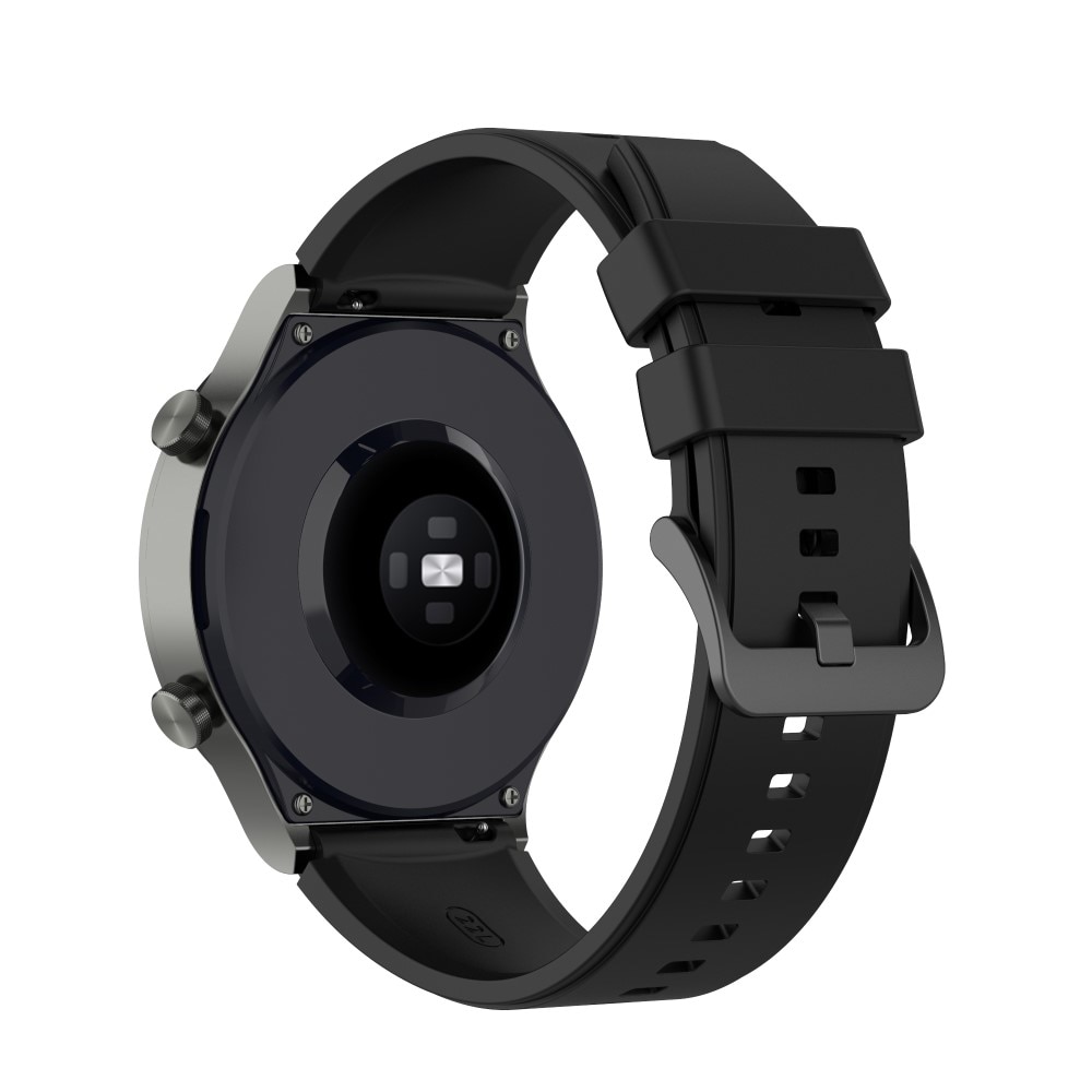 Silikoniranneke Huawei Watch GT 2 46mm musta