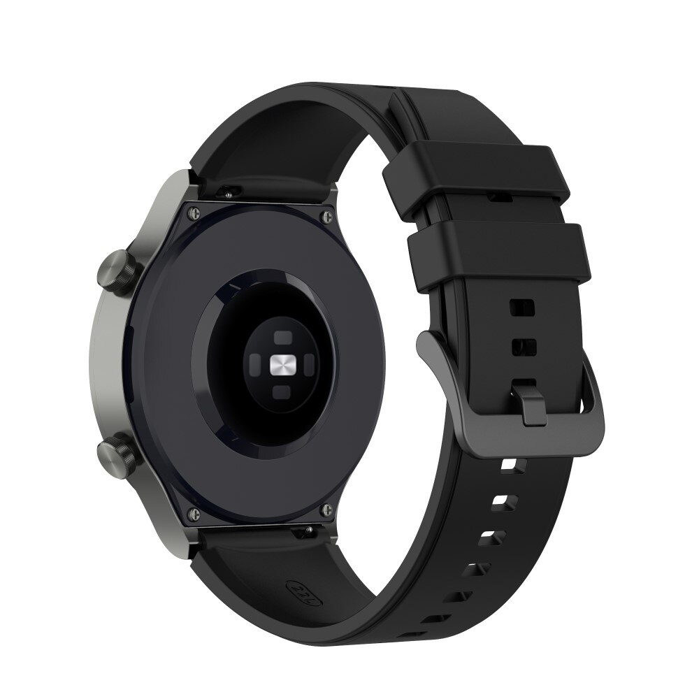 Silikoniranneke Huawei Watch GT 2 46mm Musta