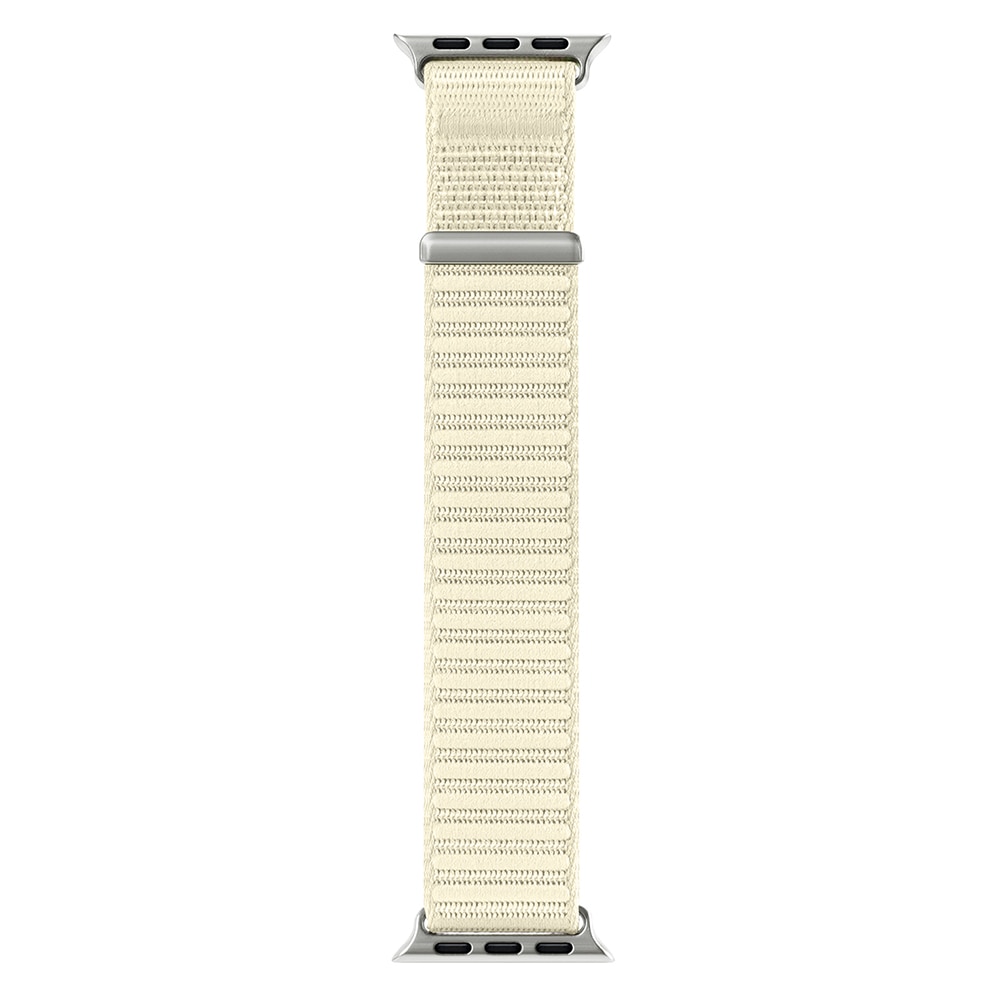 Nylon Ranneke Apple Watch Series 1-3 38mm Valkoinen