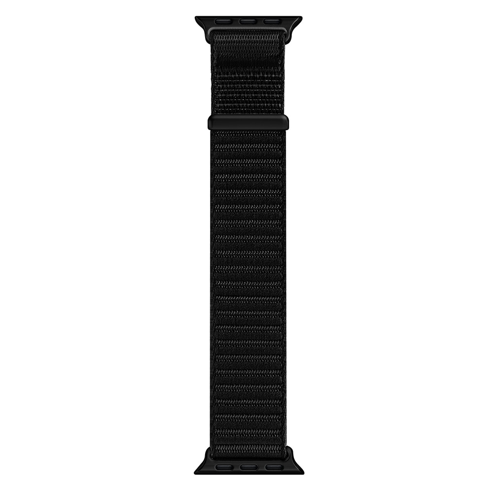 Nylon Ranneke Apple Watch Ultra 49mm 1st Gen Musta