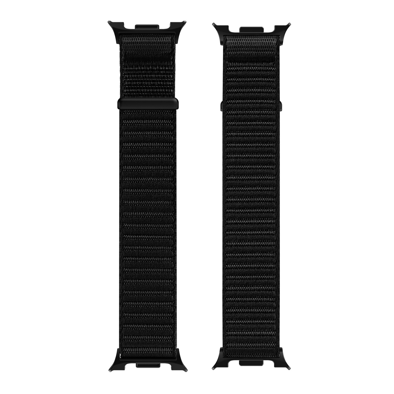 Nylon Ranneke Samsung Galaxy Watch 8 40mm Musta