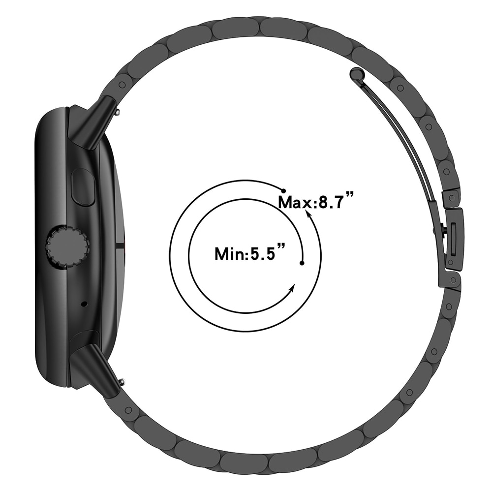 Titaaninen rannekoru Google Pixel Watch 2 Musta