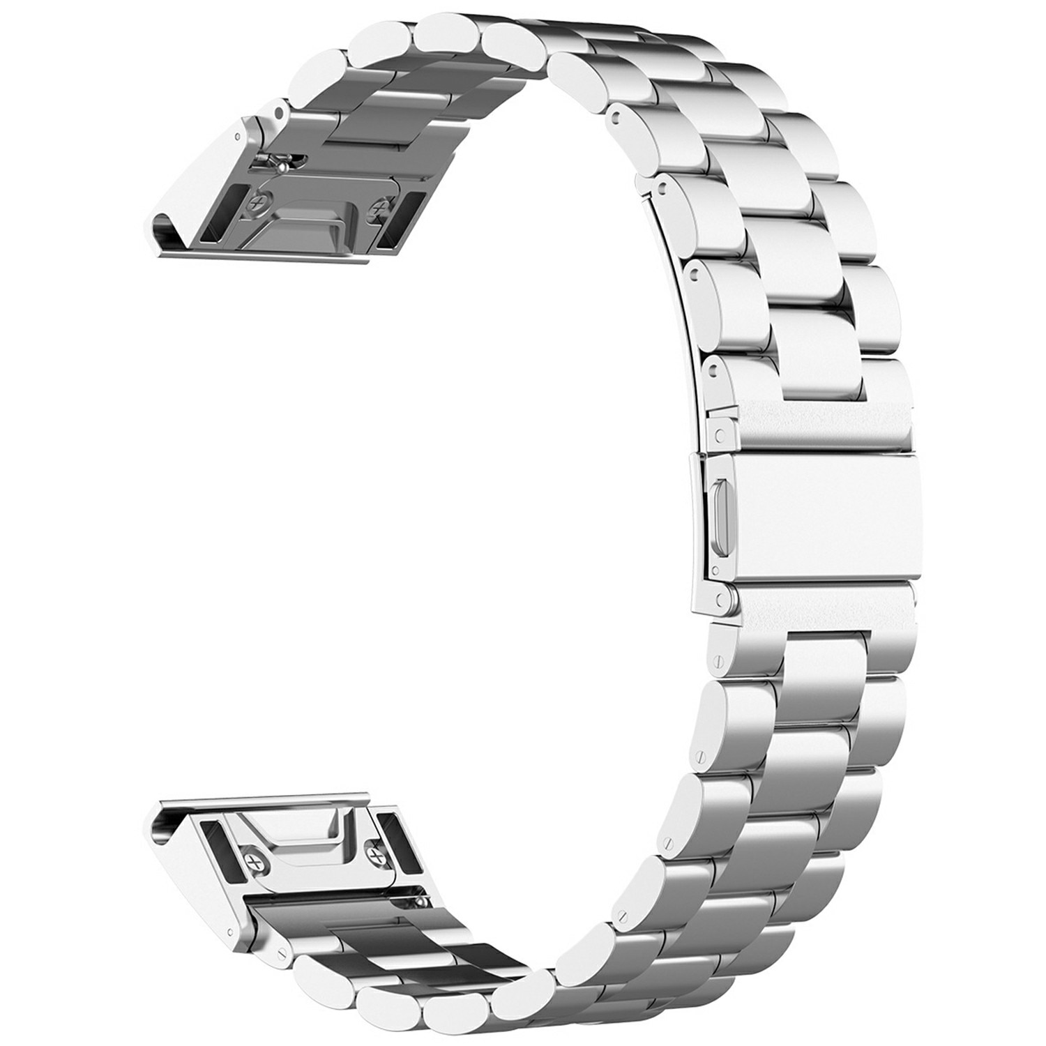 Titaaninen rannekoru Garmin Fenix 7X Hopea