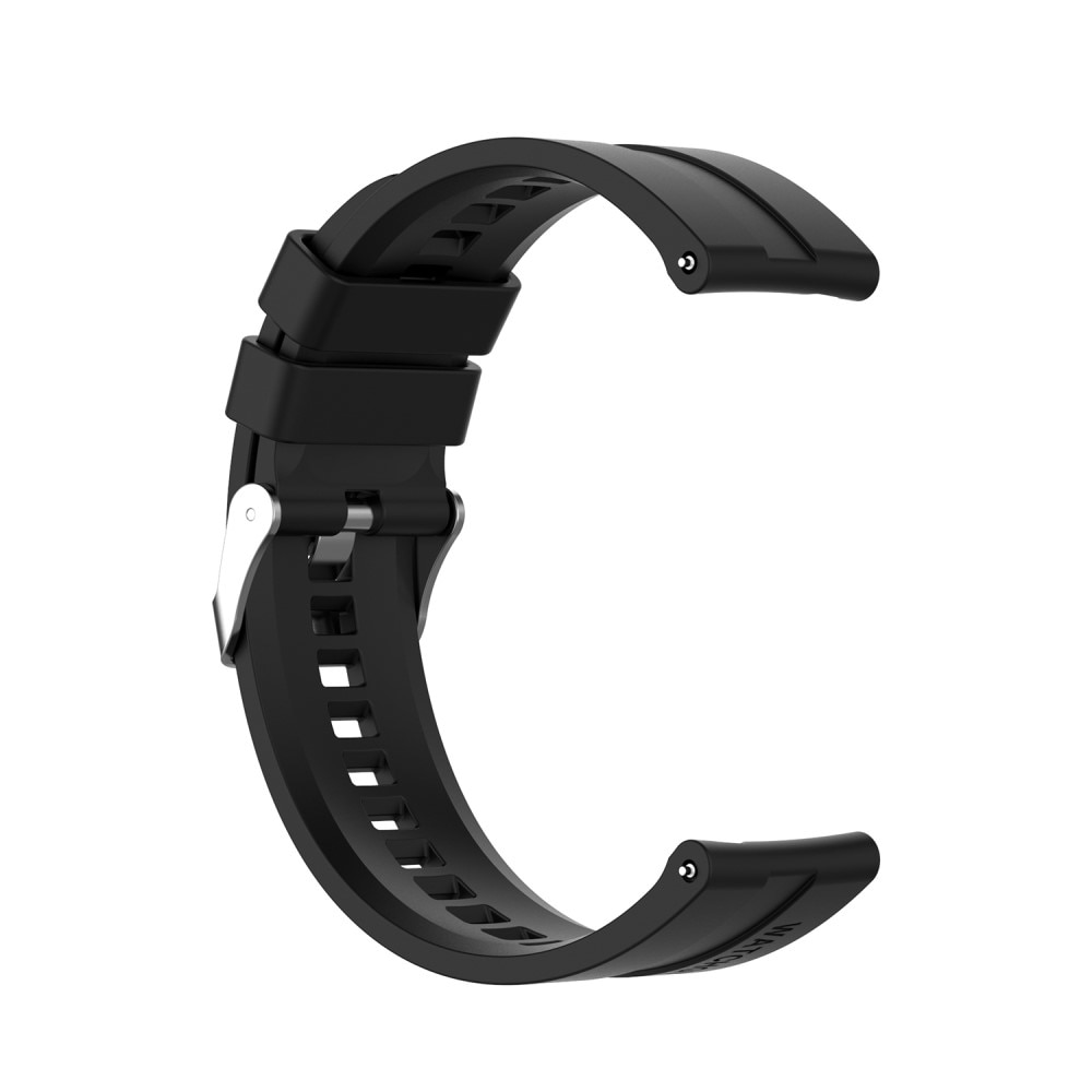 Silikoniranneke Huawei Watch 3/Watch 3 Pro Musta