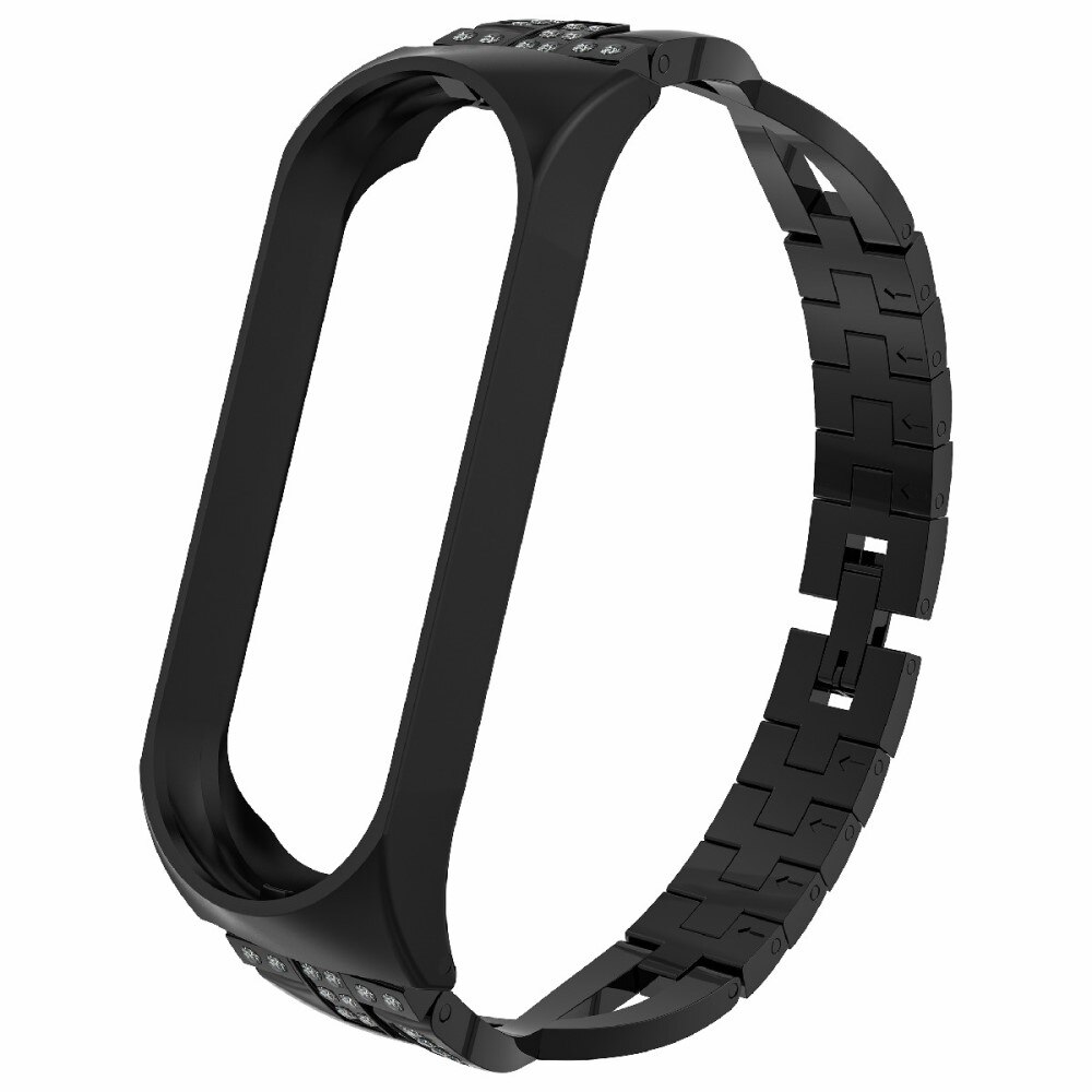 Crystal Bracelet Xiaomi Mi Band 3/4 Black