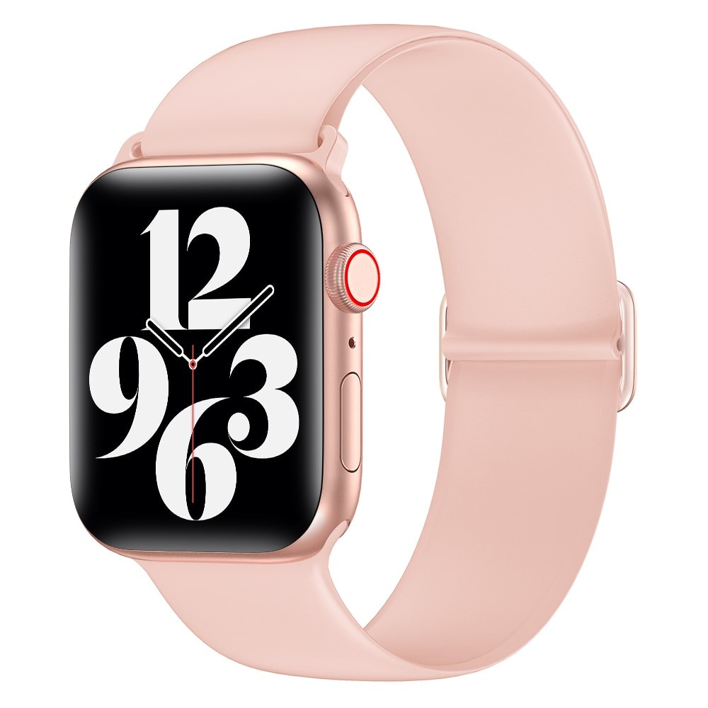 Apple Watch 38/40/41mm Silikoniranneke vaaleanpunainen