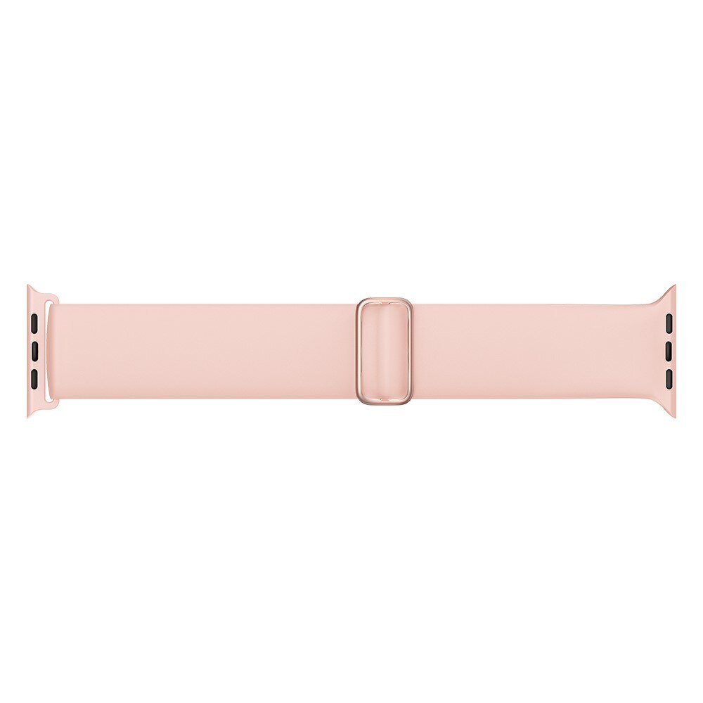 Apple Watch 41mm Series 9 Silikoniranneke vaaleanpunainen