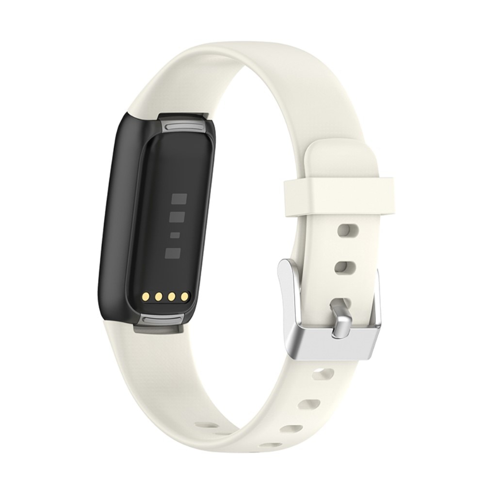 Silikoniranneke Fitbit Luxe valkoinen(Small)