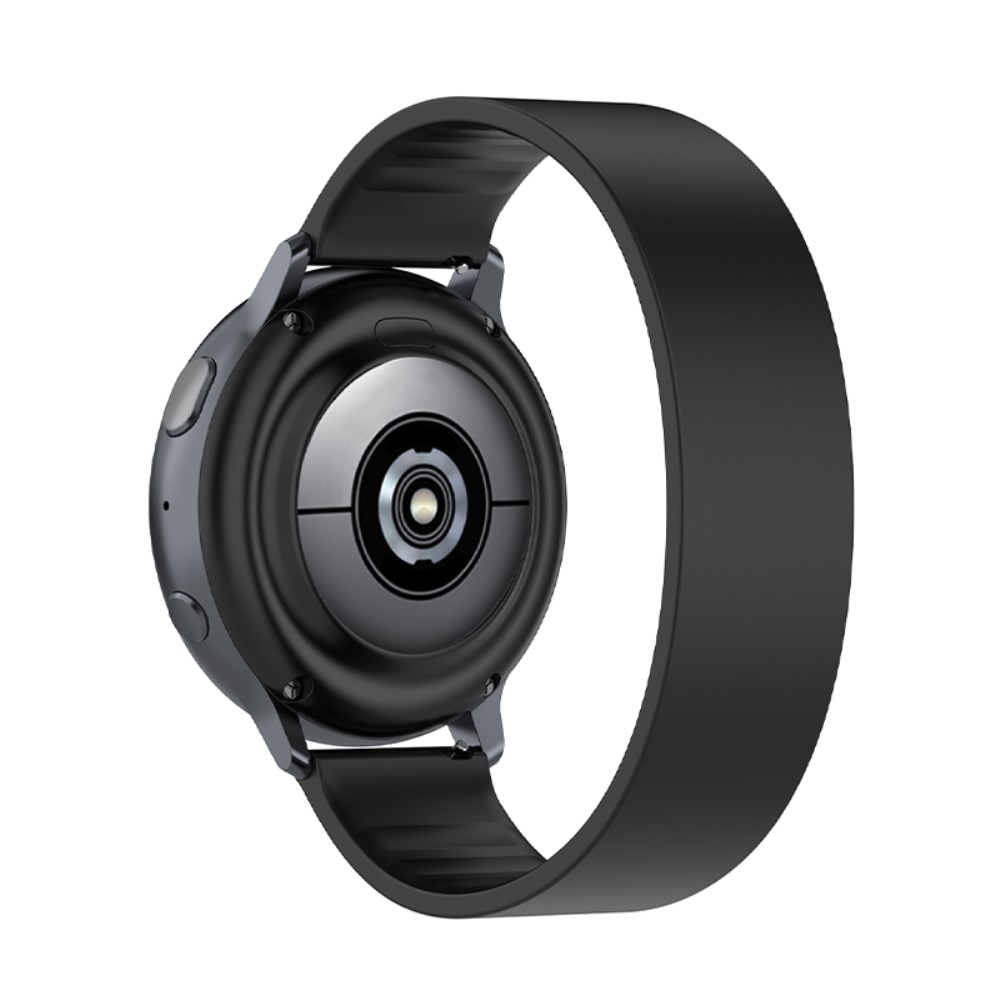 Samsung Galaxy Watch 6 44mm Silikoniranneke Musta