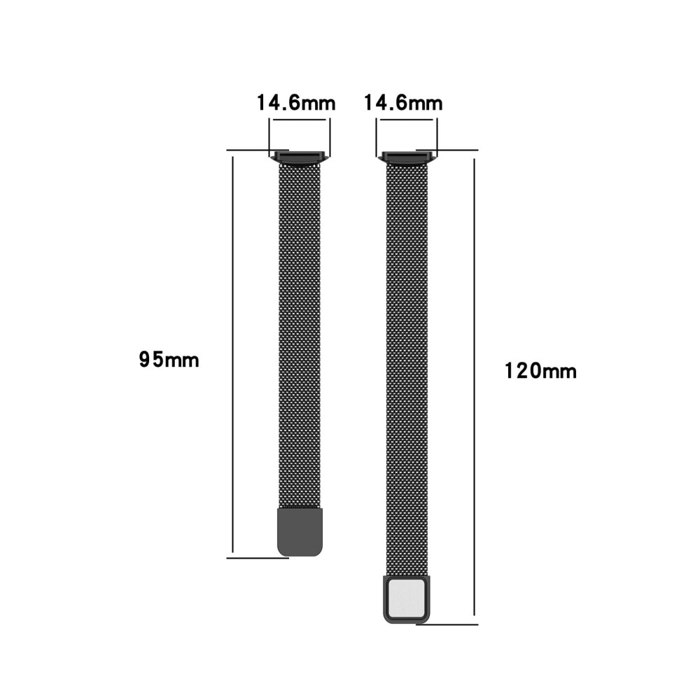 Ranneke Milanese Fitbit Luxe Kulta
