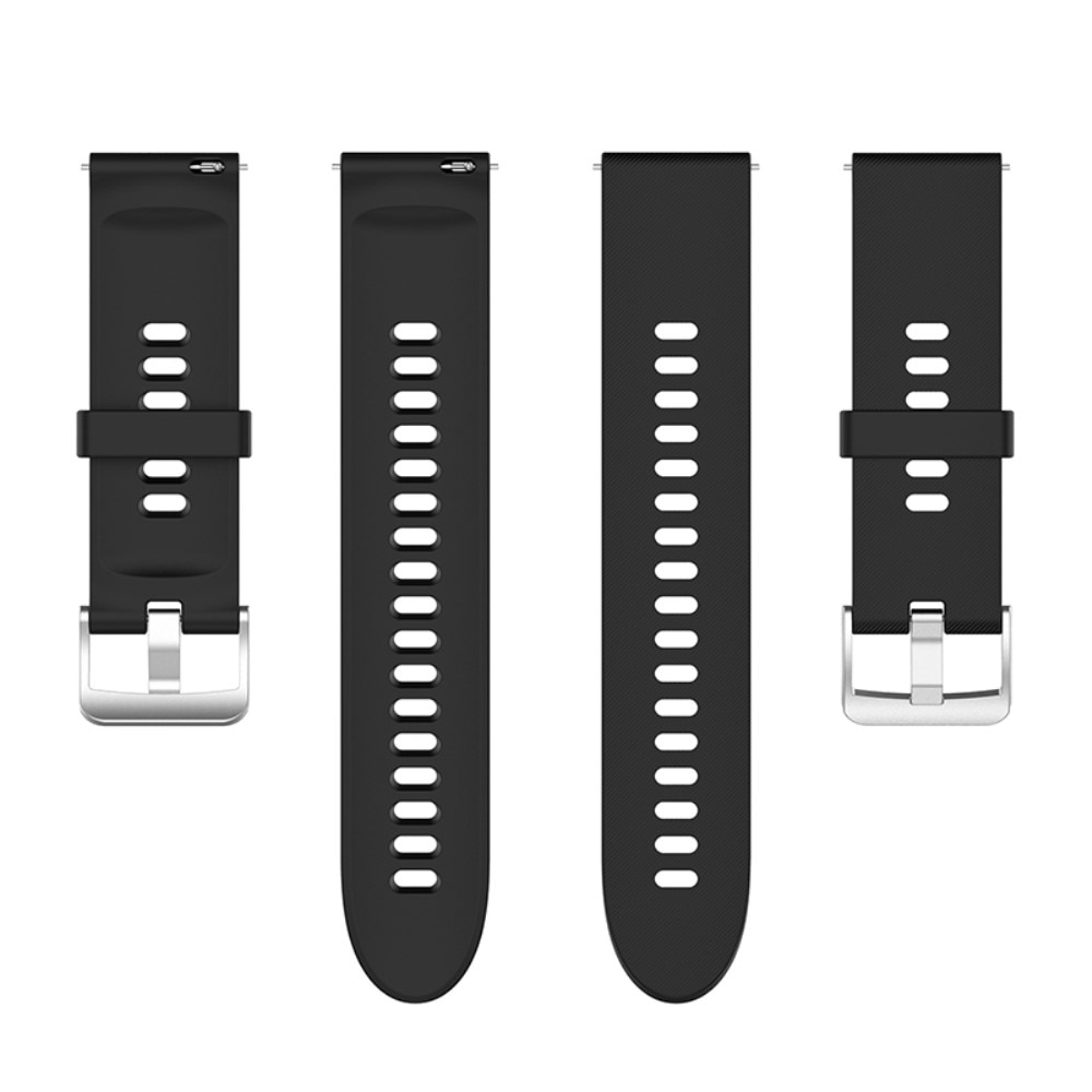 Silikoniranneke Xiaomi Mi Watch musta