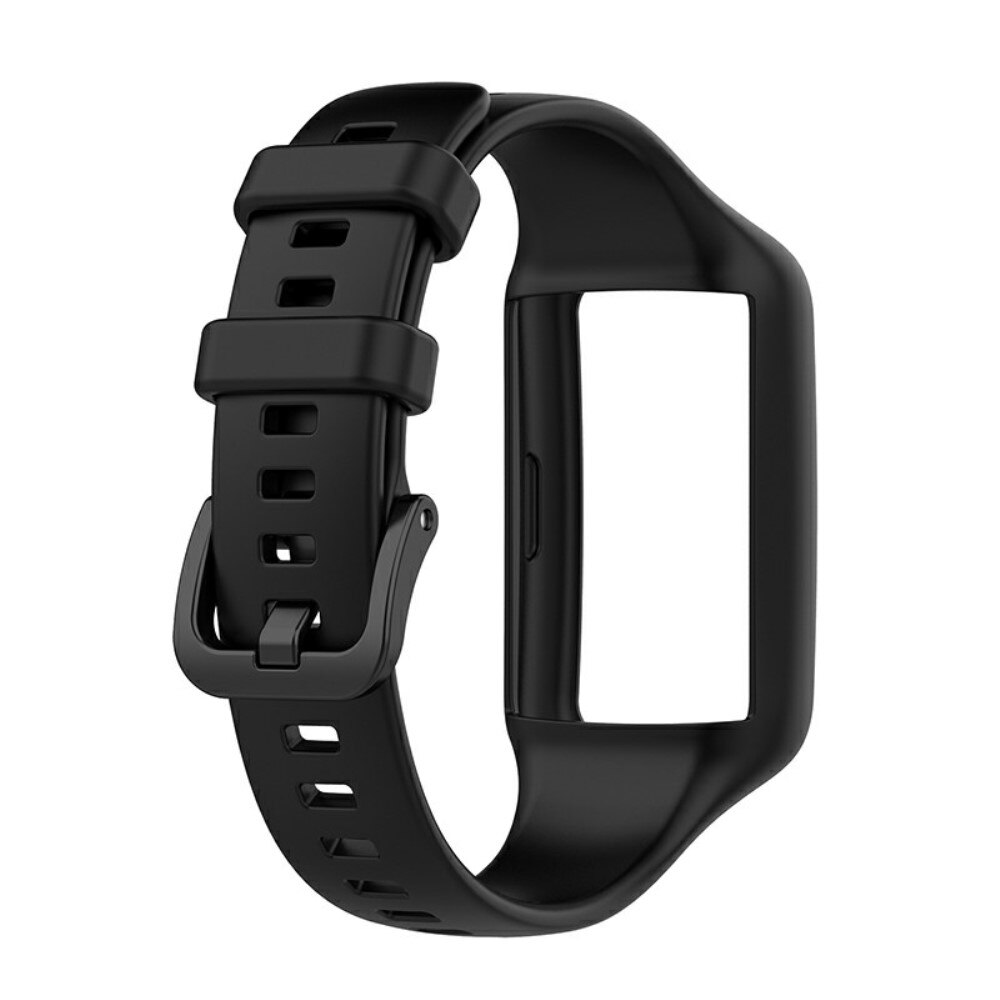 Silikoniranneke Huawei Band 6 Musta