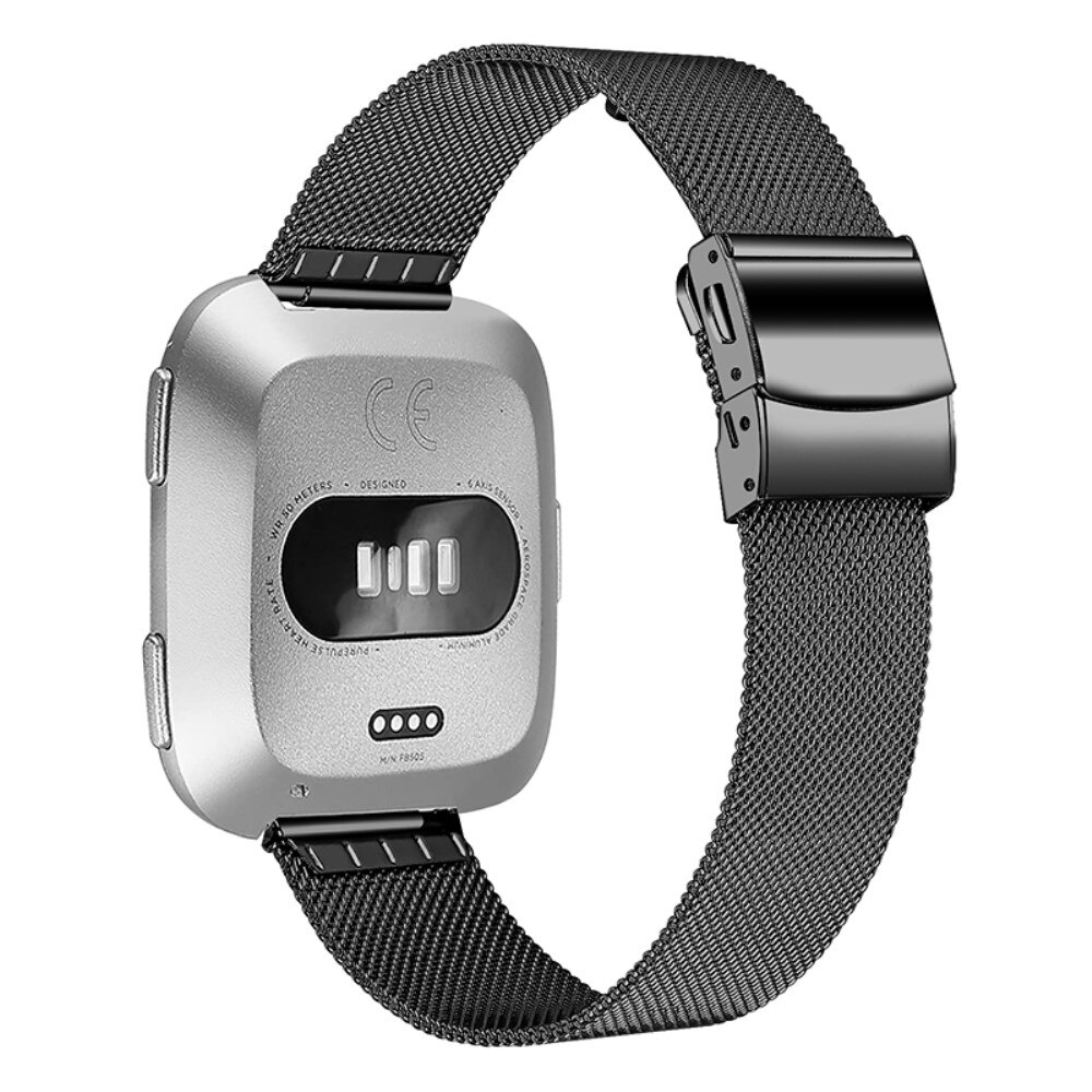 Mesh Bracelet Fitbit Versa/Versa 2 Black