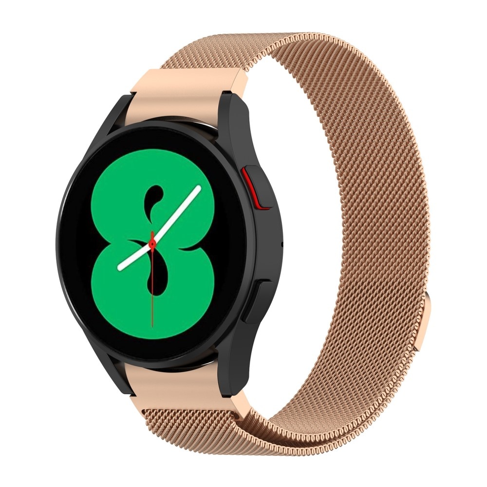 Full Fit Ranneke Milanese Galaxy Watch 4 40mm/Classic 42mm ruusukulta