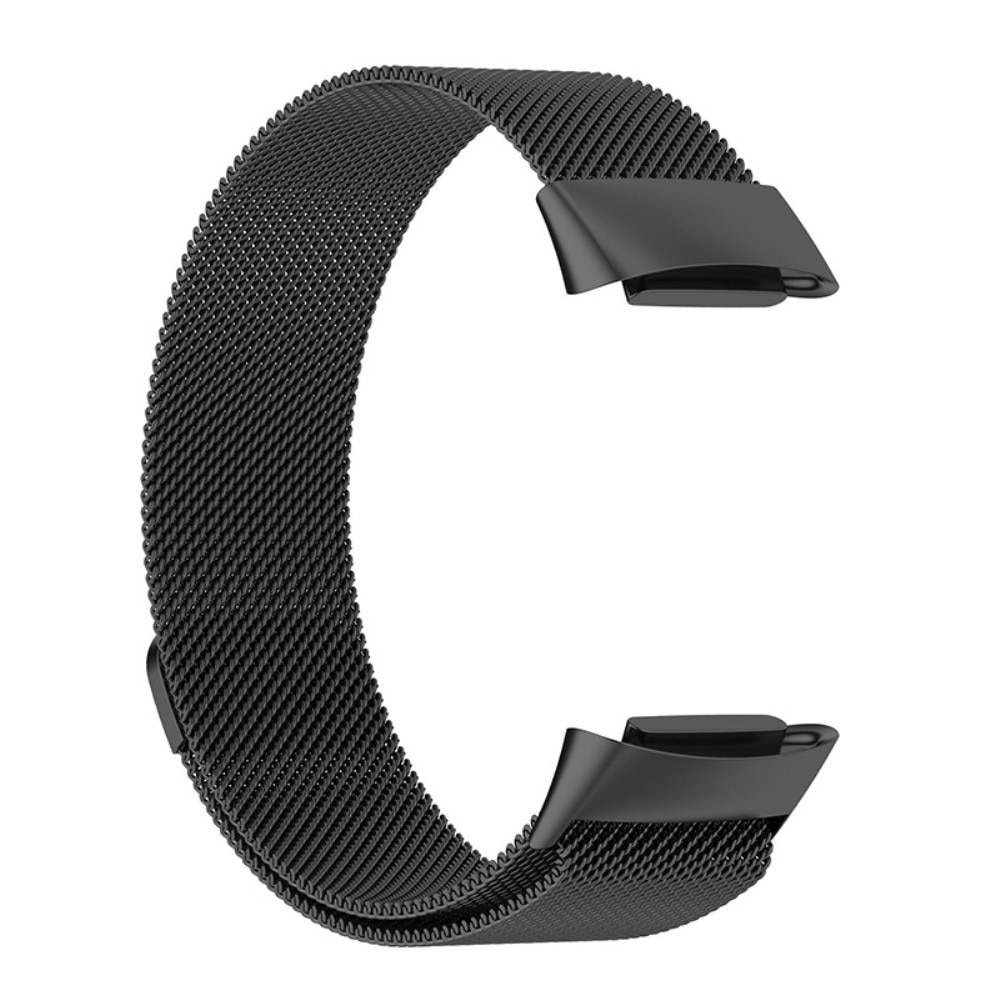 Ranneke Milanese Fitbit Charge 6 musta