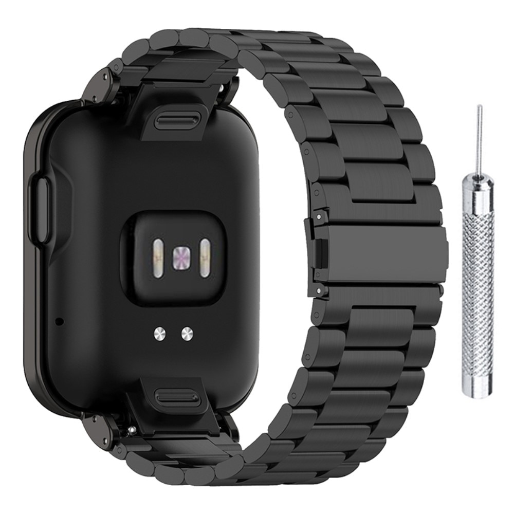 Metalliranneke Xiaomi Mi Watch Lite musta