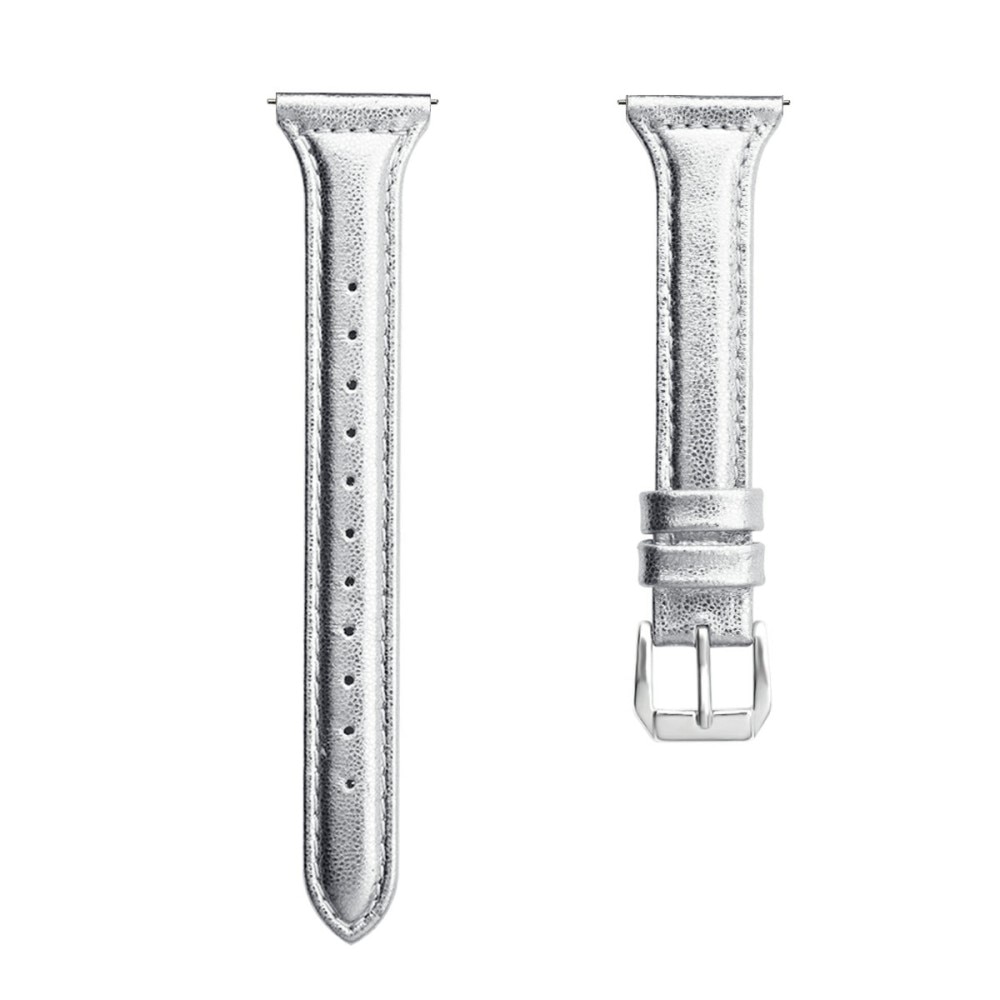 Slim Nahkaranneke Samsung Galaxy Watch 7 40mm hopea