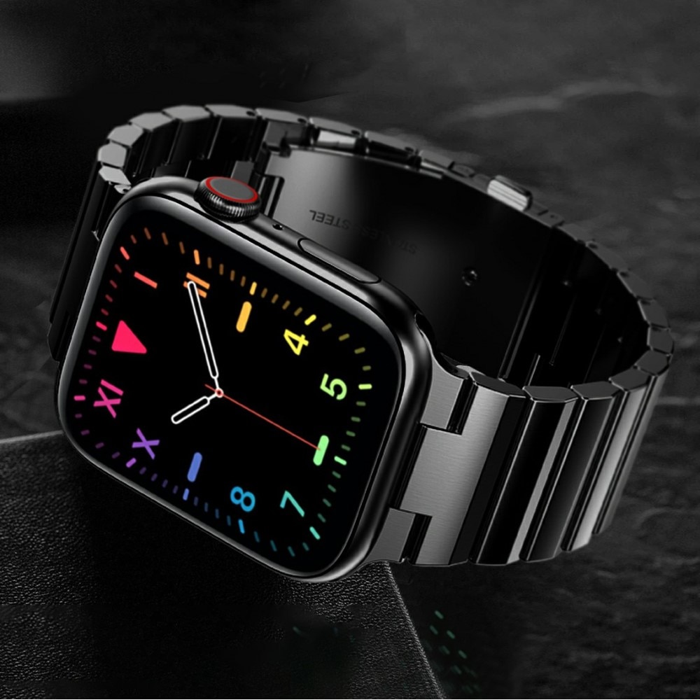 Lenkkiranneke Apple Watch 45mm Series 9 musta