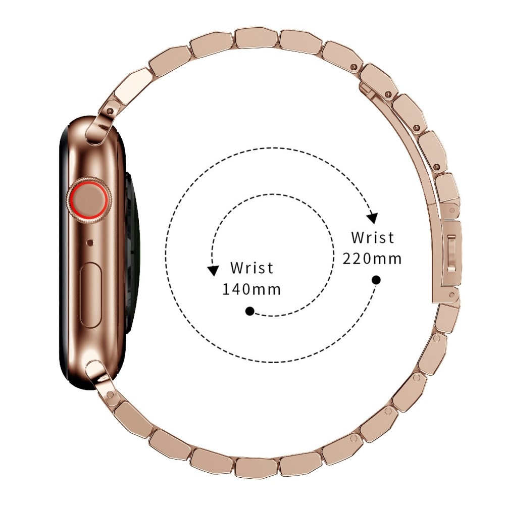Lenkkiranneke Apple Watch 38/40/41 mm ruusukulta