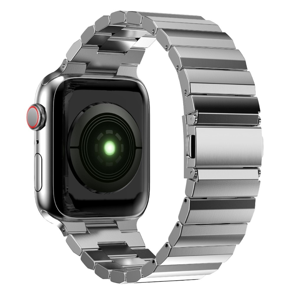 Lenkkiranneke Apple Watch SE 44mm hopea