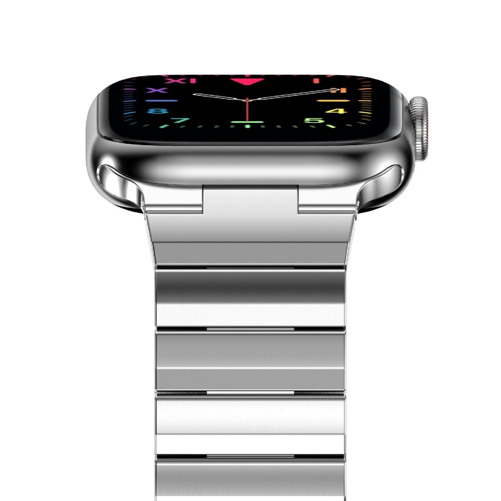 Lenkkiranneke Apple Watch Ultra 2 49mm hopea