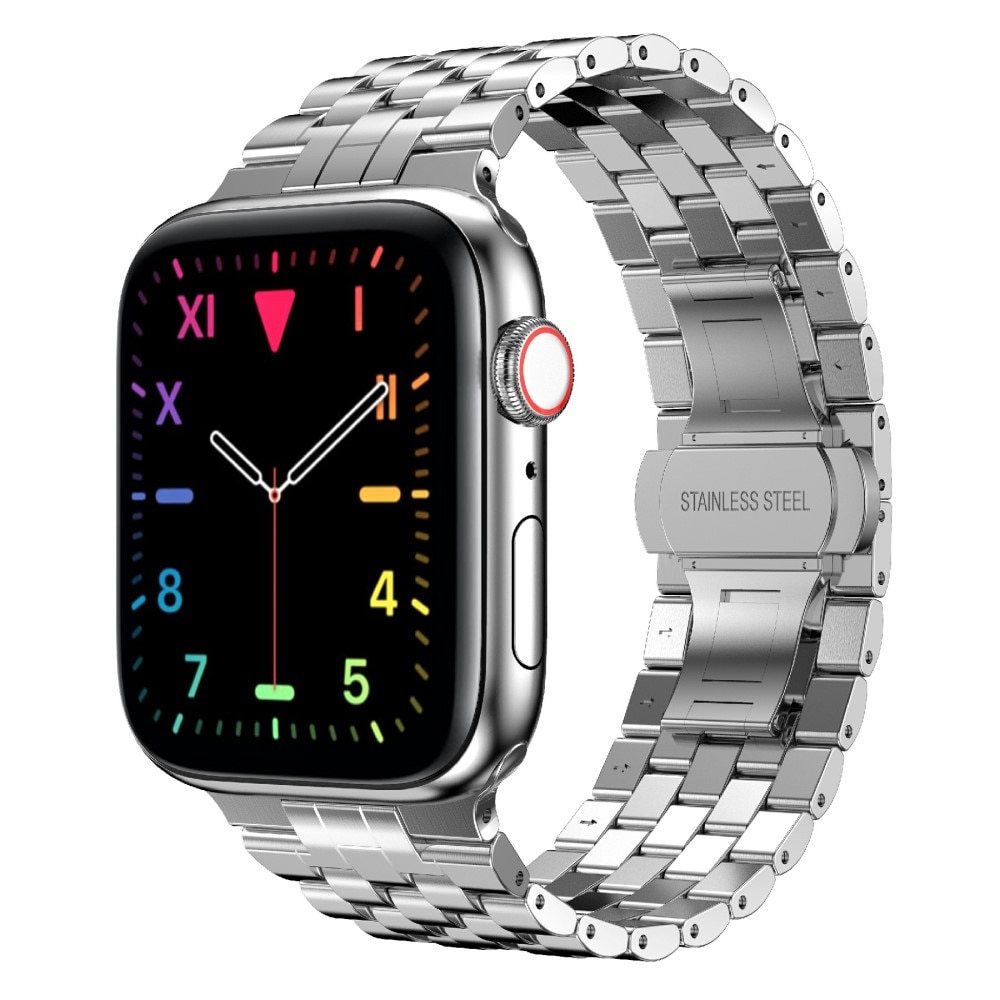 Business Metalliranneke Apple Watch 42/44/45/49 mm hopea
