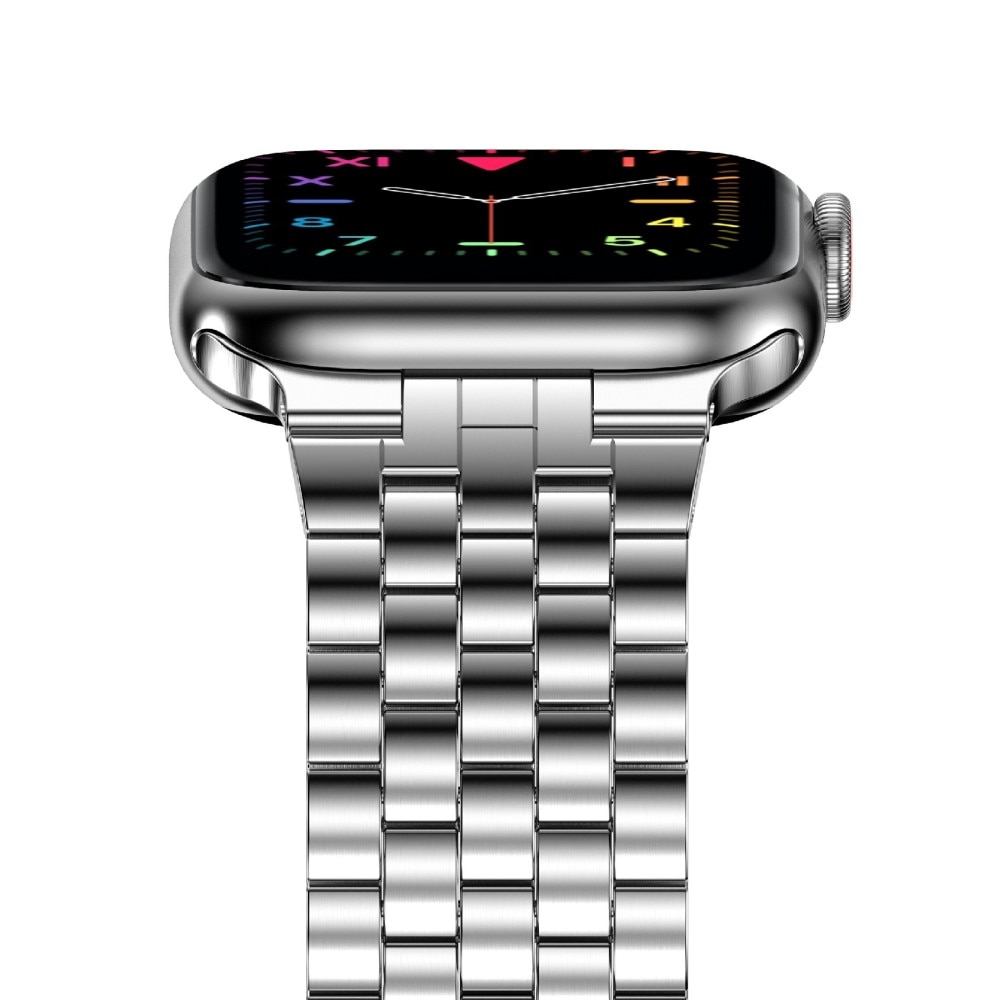 Business Metalliranneke Apple Watch SE 44mm hopea