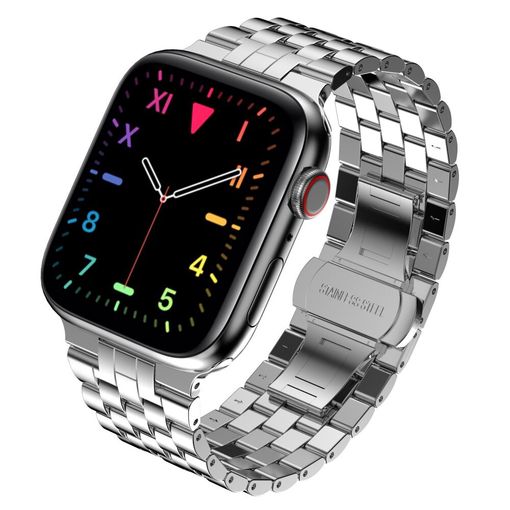 Business Metalliranneke Apple Watch 45mm Series 8 hopea