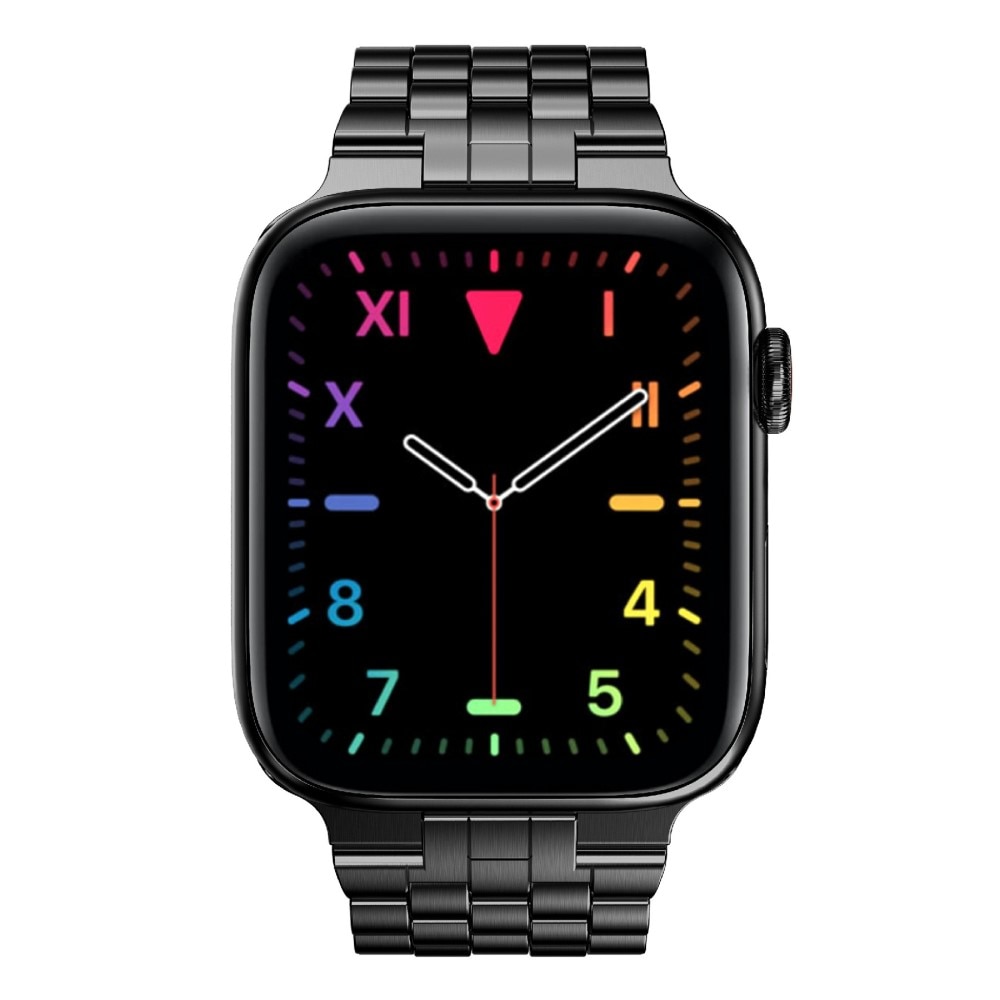 Business Metalliranneke Apple Watch SE 44mm musta