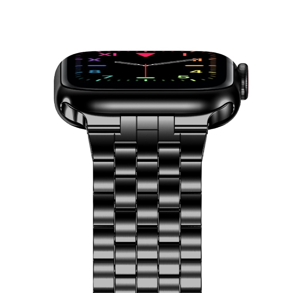 Business Metalliranneke Apple Watch 45mm Series 7 musta