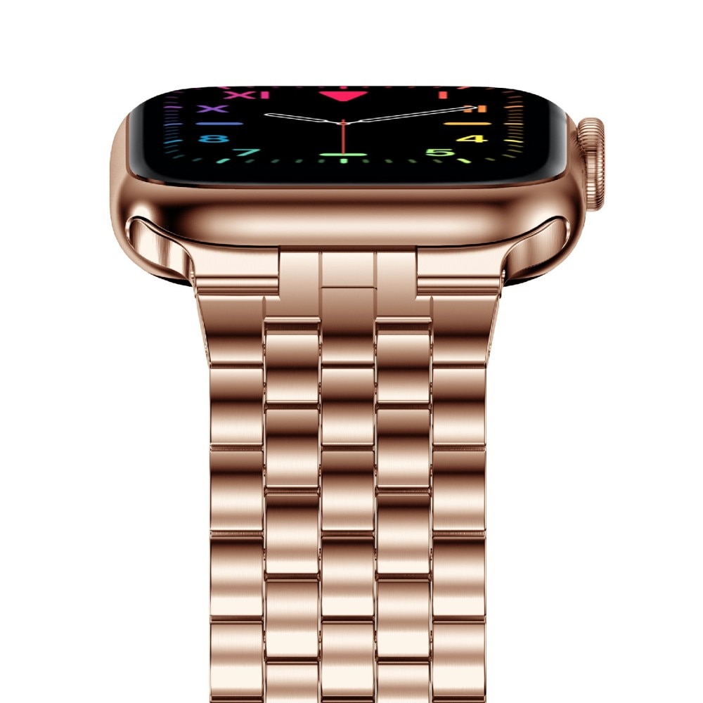 Business Metalliranneke Apple Watch 42mm ruusukulta