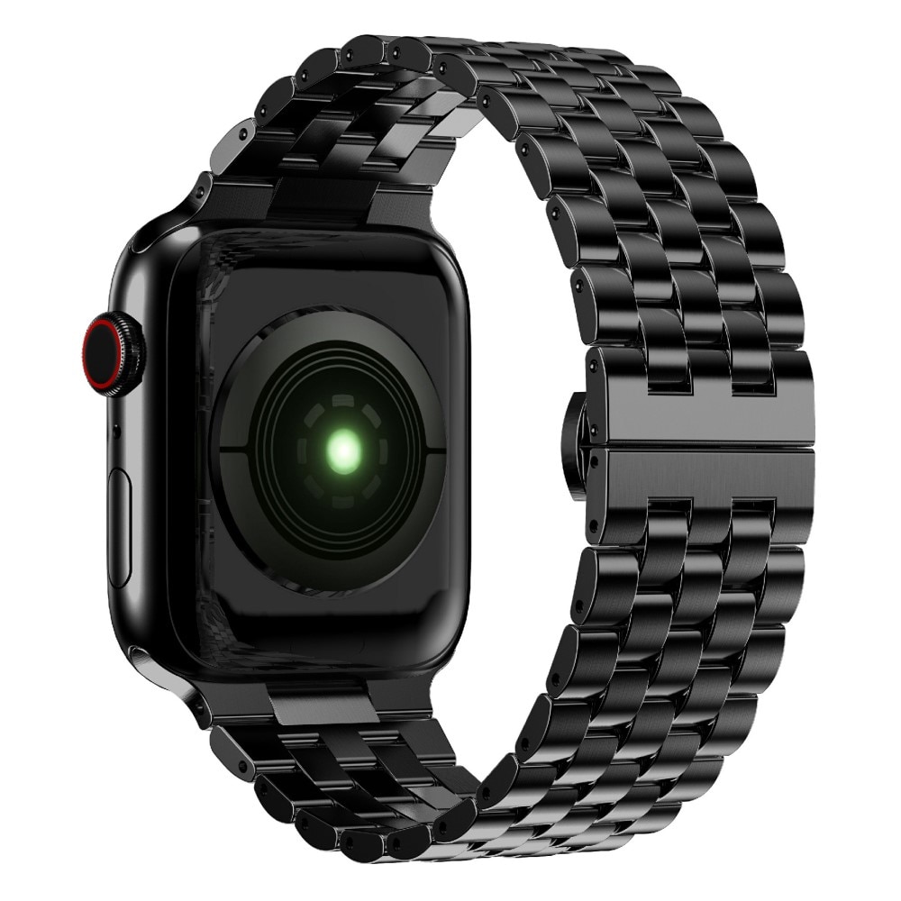 Business Metalliranneke Apple Watch 41mm Series 8 musta