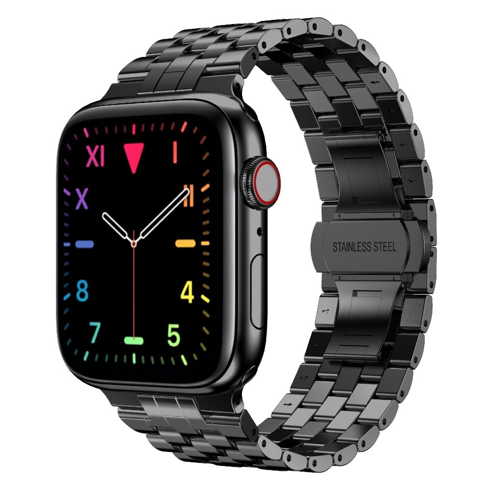 Business Metalliranneke Apple Watch 41mm Series 8 musta